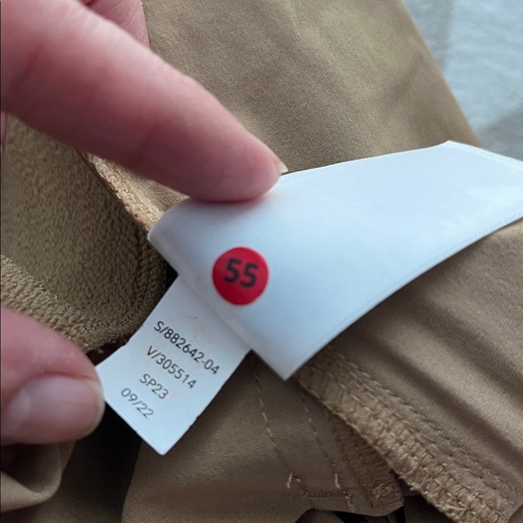 ATHLETA Brooklyn Heights Vienna Slim Pant Tapered Leg size 10 Tapestry Gold - Picture 10 of 10